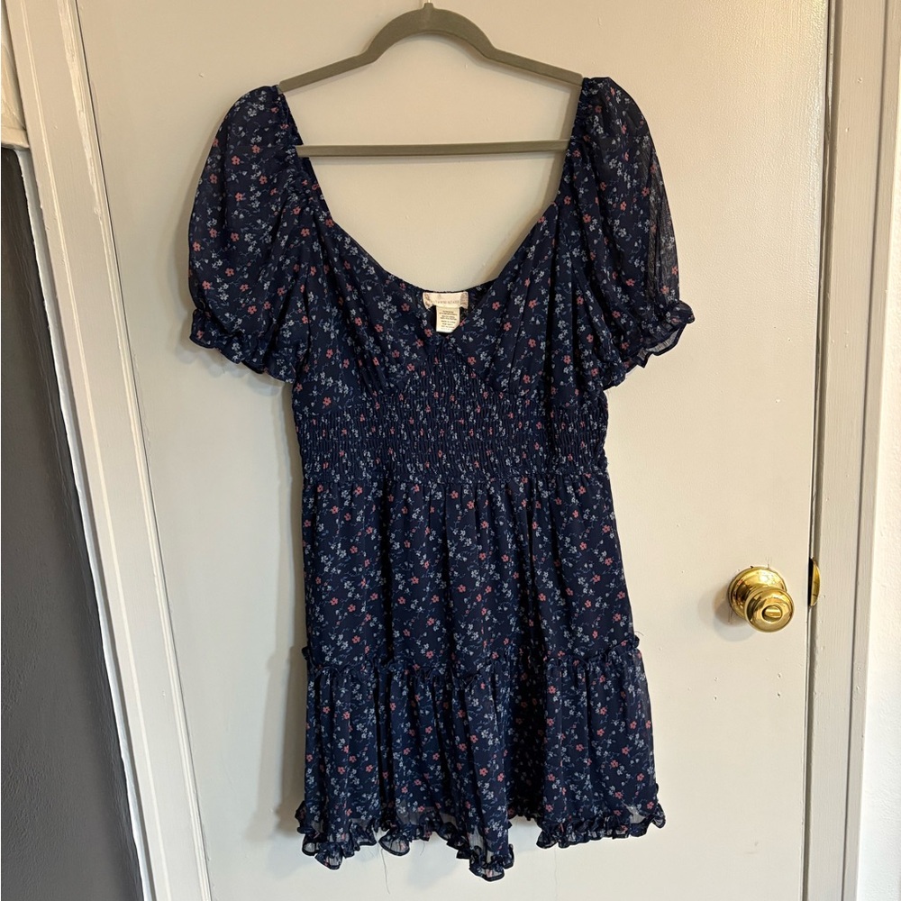 Altar’d State Floral Puff Sleeve Dress